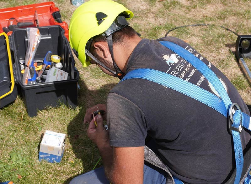 Maintenance panneaux solaires